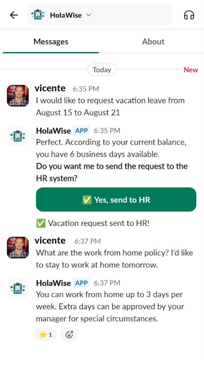 WhatsApp Chat Interface for Onboarding